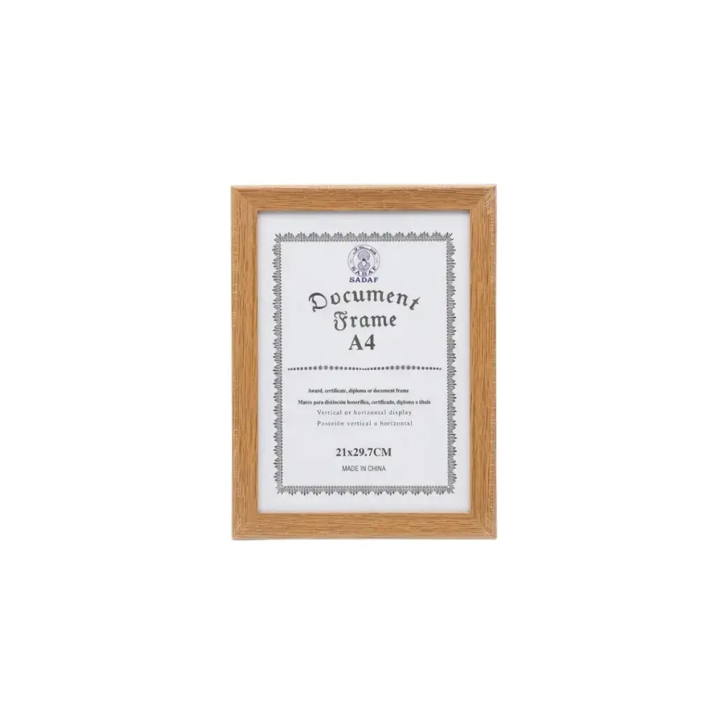 Sadaf Photo Frame A4 No.9031 | Golden Pen Stationery